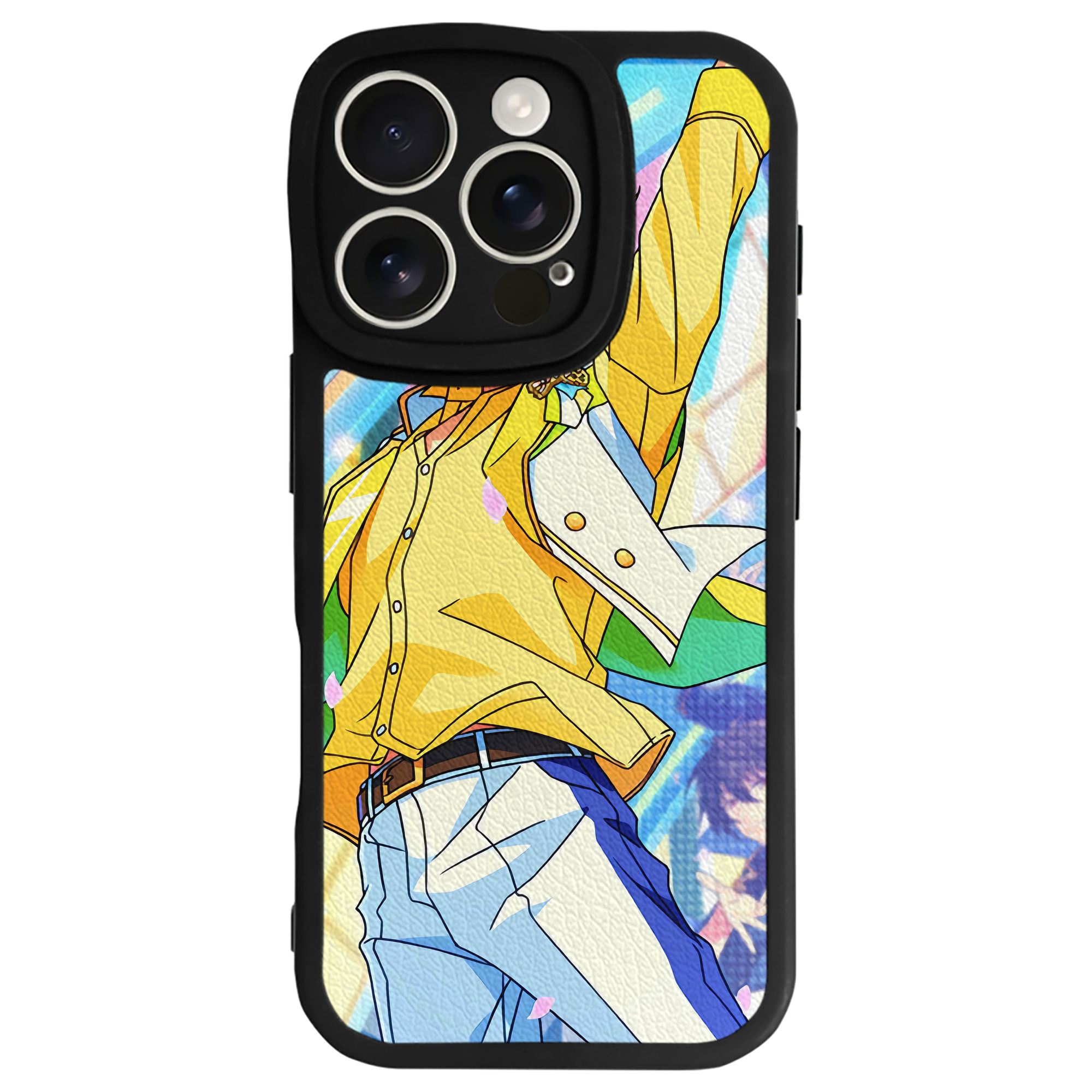 （画像用） あんさんぶるスターズ! Ensemble Stars 【iPhone 16シリーズ対応】シリコンスマホケース（レザー調） 材質：シリコン